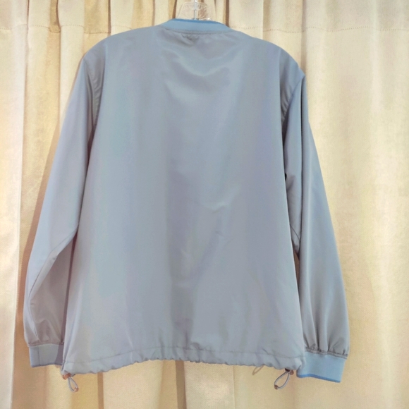 Cabela's Women's Outerwear Pullover Windcrest Windbreaker Gray and Blue Size L - Picture 2 of 14